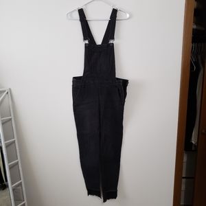 Black Jean Overalls